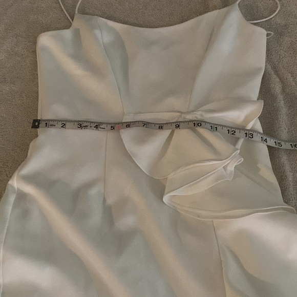 Aidan by Aidan Mattox by y Anthropologie stunning luxury cascade sheath dress. - Picture 8 of 13